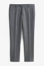 Next Anzughose Karierter Anzug aus Wollgemisch: Slim Fit Hose (1-tlg)
