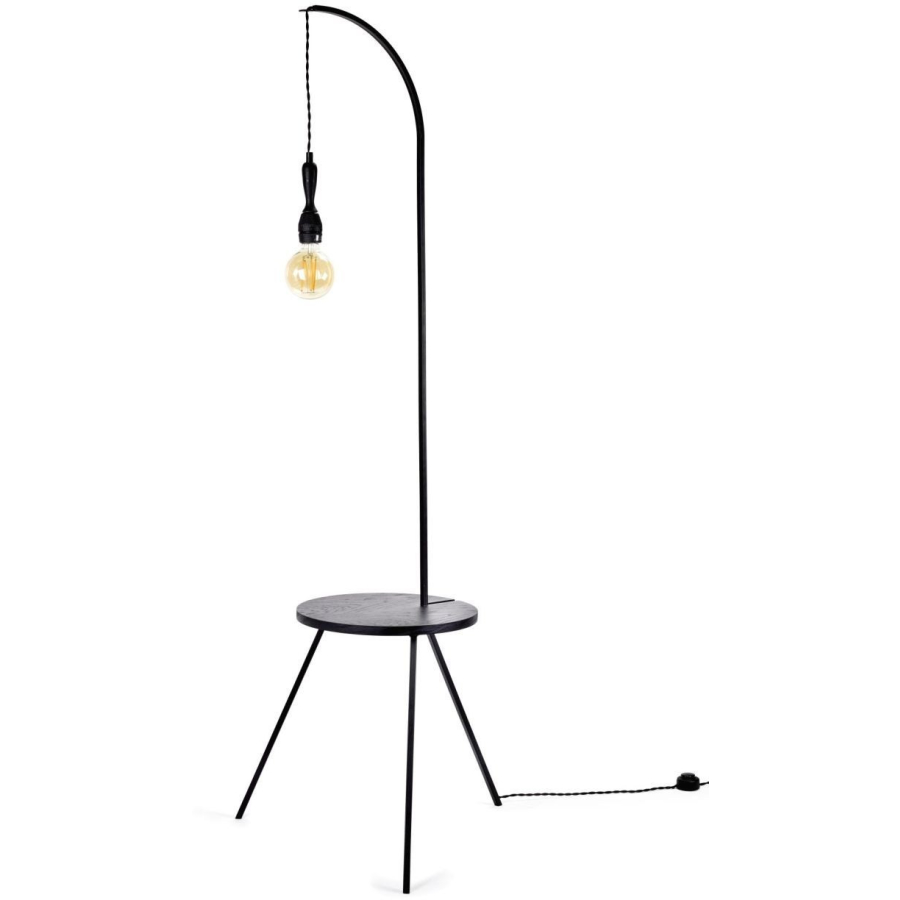Serax TABLE Stehlampe - schwarz - Ø 50 cm - Höhe 160 cm