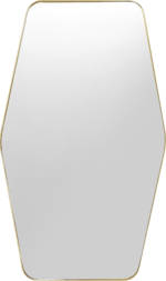 Spiegel Shape Hexagon Brass 64x94,5cm
