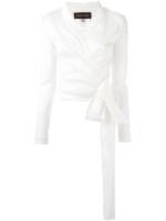 Talbot Runhof 'Naxos' Bluse - Weiß