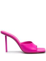 Amina Muaddi Laura Mules 95mm - Rosa