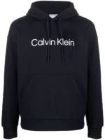 Calvin Klein Hoodie mit Logo-Print - Blau