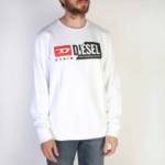 Diesel Sweatshirt Diesel Herren Sweatshirt Frühjahr/Sommer Kollektion, Weiß Komfort und Stil - Ihr neues Diesel Sweatshirt wartet!