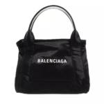 Balenciaga Tote - Nylon Plain Leather Tote Bag - in Schwarz - für Damen