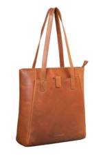 Benthill Shopper Damen Echt Leder Umhängetasche Handtasche Schultertasche Vintage Tasch, Reißverschlussfach