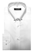 Huber Hemden Langarmhemd HU-0530 Piccadilly-Kragen mit Kragenspange Regular Fit-gerader Schnitt