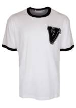 Valentino T-Shirt Valentino Herren T-Shirt V-LOGO COTTON TEE