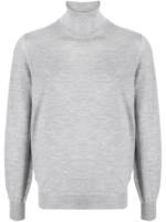 Brunello Cucinelli Klassischer Rollkragenpullover - Grau