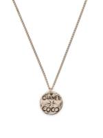 CHANEL Pre-Owned 2004 Chanel Coco Halskette - Silber