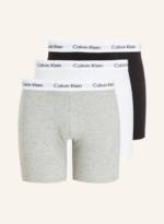 Calvin Klein 3er-Pack Boxershorts Cotton Stretch schwarz