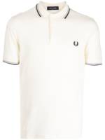 Fred Perry Poloshirt mit Kontrastdetails - Nude