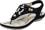 NIXIAK Sandalen, für Frauen Frauen Schuhe Dicke Sohlen mit Diamant Sandalen Sandalette (Bohemian Style Sandalen, Damen Nieten Jelly Flip Flops Sandalen, 1-tlg)
