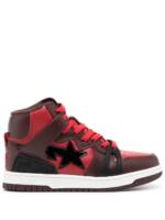 A BATHING APE® Bape Star Mid Sneakers - Rot