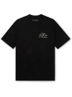 AMIRI - Logo-Print Cotton-Jersey T-Shirt - Men - Black - S
