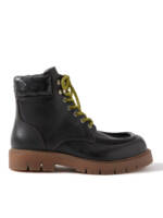 Bottega Veneta - Haddock Leather Ankle Boots - Men - Brown - EU 42