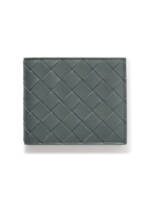 Bottega Veneta - Intrecciato Leather Billfold Wallet - Men - Gray