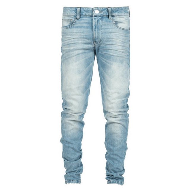 CTGtree Stretch-Jeans Herren-Jeans, Stretch-Bleistifthose, Biker-Jeans