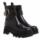 Chloé Boots & Stiefeletten - Owena Ankle Boots Smooth Leather - Gr. 40 - in Schwarz - für Damen