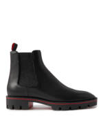 Christian Louboutin - Alpinosol Leather Chelsea Boots - Men - Black - EU 45