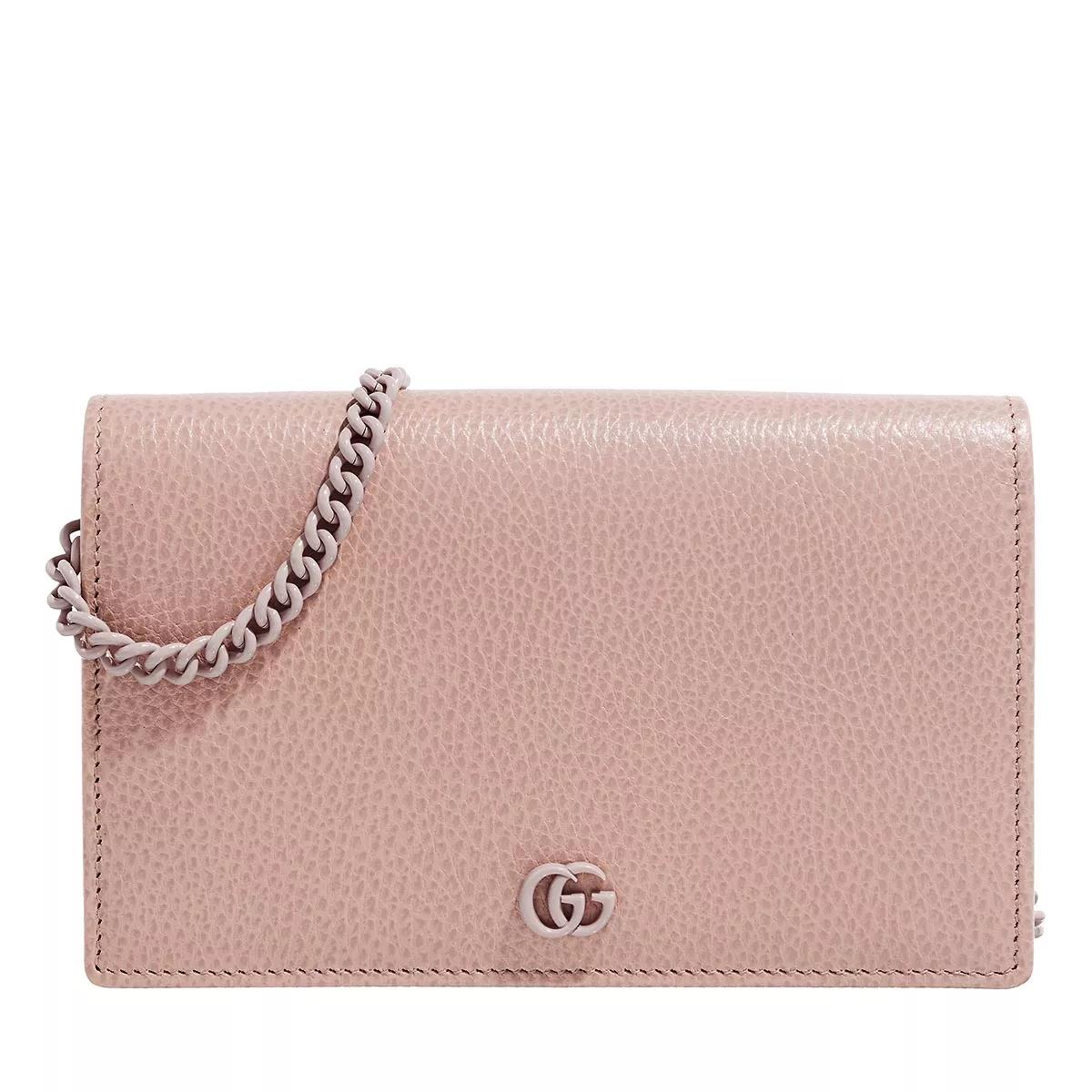 Gucci Crossbody Bags - GG Marmont Mini Chain Bag - Gr. unisize - in Gold - für Damen