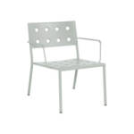 Lounge-Sessel stapelbar Balcony metall grün / Stahl - Hay -