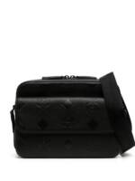 MCM Kuriertasche mit Monogramm - Schwarz