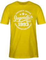 Shirtracer T-Shirt Legendär seit 1993 - weiß - 30. Geburtstag - Herren Premium T-Shirt tshirt männer 30 - t shirt lustig herren - witzgeschenk mann