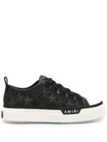 Star Court Glitter Detailing Sneakers - Men's - Fabric/Calf Leather/Calf LeatherRubber