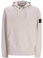 Stone Island Hoodie mit Kompass-Motiv - Nude