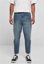 URBAN CLASSICS Jeggings "Herren Cropped Tapered Jeans", (1 tlg.)