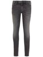 Emporio Armani Tief sitzende J06 Slim-Fit-Jeans - Schwarz