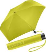 Esprit Langregenschirm Mini Regenschirm Damen Slimline HW 2023, in den neuen Trendfarben - apple green