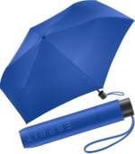 Esprit Langregenschirm Mini Regenschirm Damen Slimline HW 2023, in den neuen Trendfarben, beaucoup blue