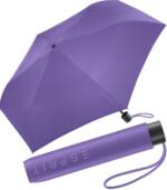 Esprit Langregenschirm Mini Regenschirm Damen Slimline HW 2023, in den neuen Trendfarben, deep lavender