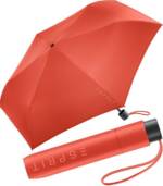 Esprit Langregenschirm Mini Regenschirm Damen Slimline HW 2023, in den neuen Trendfarben - spicy orange