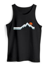 Neverless Tanktop Herren Tank-Top Berg Wandern Natur Outdoor Aufdruck Print Muskelshirt mit Print