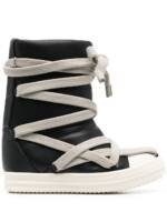 Rick Owens Jumbo Puffer Sneaker-Boots - Schwarz