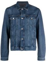 Tommy Hilfiger Jeansjacke mit Logo-Stickerei - Blau