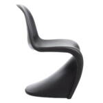 Vitra - Panton Chair, tiefschwarz (neue Höhe)