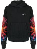 AMIRI Hoodie mit Batik-Print - Schwarz