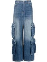 AMIRI Jeans mit weitem Bein - Blau