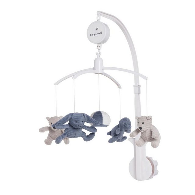Baby's Only Mobile Baby's Only Musik Mobile vintage blue/kieselgrau/w