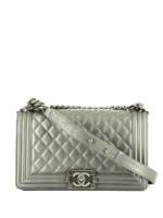 CHANEL Pre-Owned Boy Chanel Schultertasche - Grau