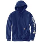 Carhartt Hoodie Carhartt Herren Kapuzenpullover Loose Fit Midweight Logo Sleeve Graphic Sweatshirt