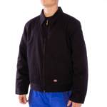 Dickies Outdoorjacke Dickies Lined Eisenhower Jacke Herren Übergangsjacke schwarz (1-St)