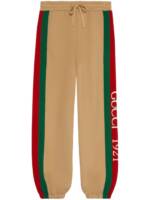 Gucci Jogginghose mit Logo-Stickerei - Nude