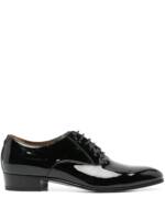 Gucci Oxford-Schuhe mit GG - Schwarz