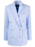 Balmain Blazer im Oversized-Look - Blau