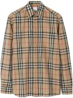 Burberry Hemd mit Vintage-Check - Nude