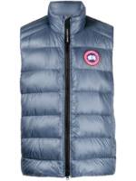 Canada Goose Crofton Weste mit Logo-Applikation - Blau